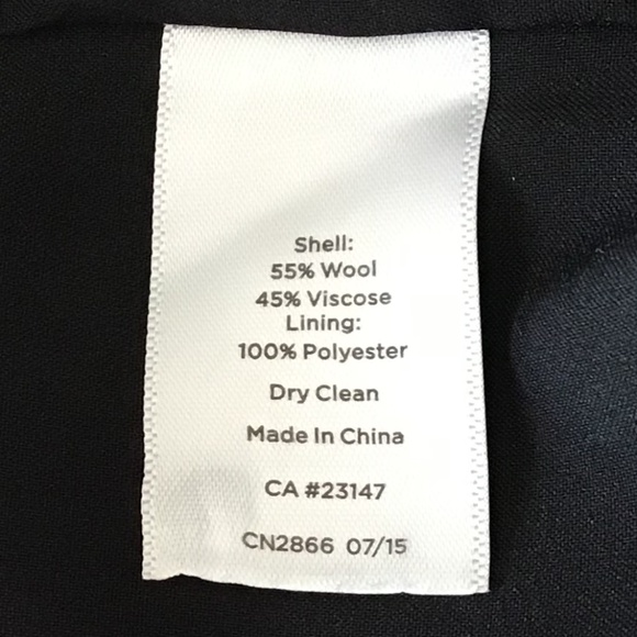 NEW Talbots Skirt Buffalo Check Wool Blend Fully Lined Size 6P Black White Plaid - Picture 11 of 11